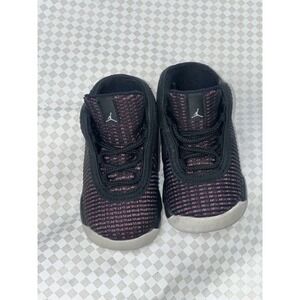 Jordan Horizon BT Black Pink Woven Toddler Sneakers‎ 4C 819850-008